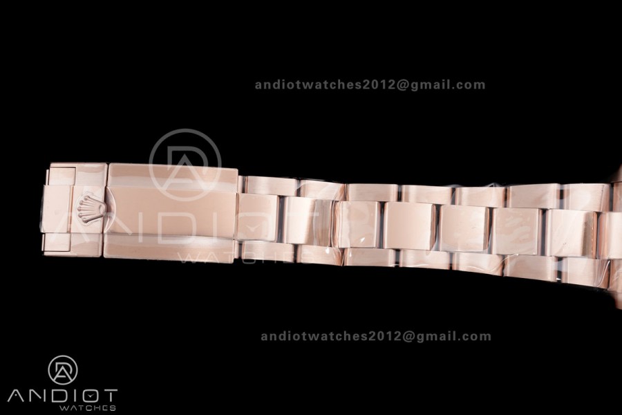 GMT Master II 126715 CHNR ARF Best Edition Tiger Iron Dial on RG Oyster Bracelet Sh3285