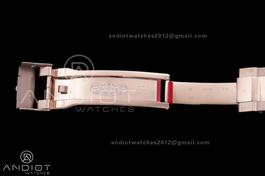 GMT Master II 126715 CHNR ARF Best Edition Tiger Iron Dial on RG Oyster Bracelet Sh3285