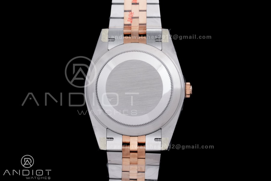 DateJust 41 126331 Clean 1:1 Best Edition 904L Steel Champagne Dial on SS/RG Jubilee Bracelet SH3235