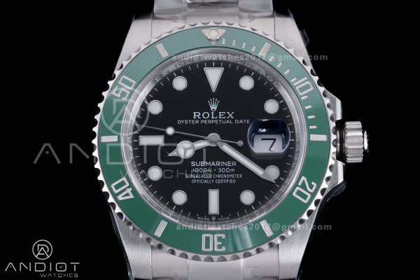Submariner 41mm 126610 LV 904L Steel Clean 1:1 Sta...