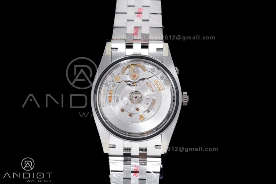 DateJust 36 126234 Clean 1:1 Best Edition 904L Steel Silver Stick Dial on Jubilee Bracelet SH3235