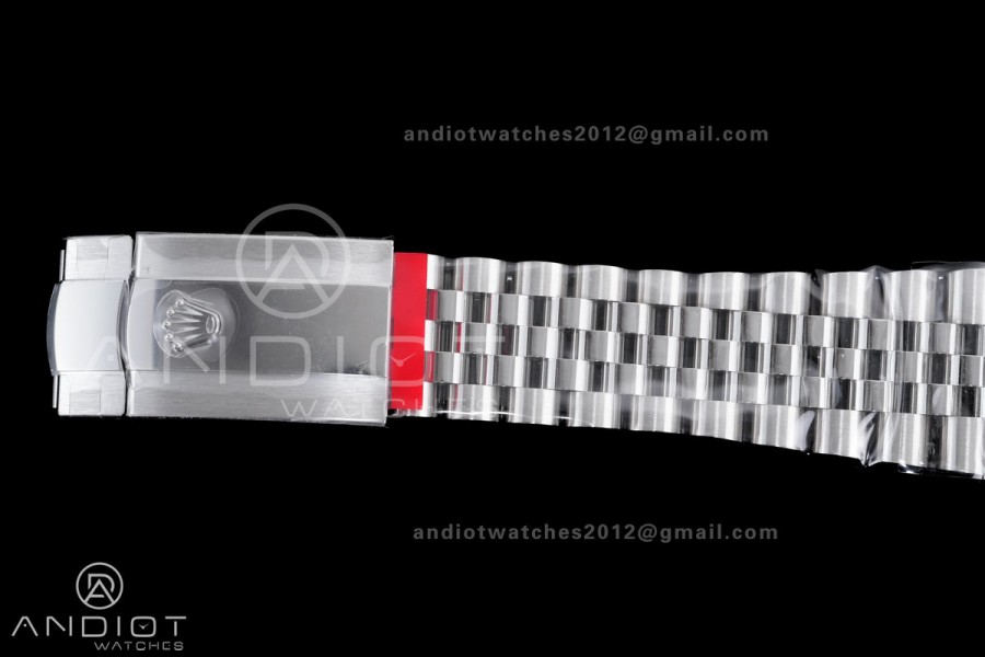 DateJust 36 126234 Clean 1:1 Best Edition 904L Steel Silver Stick Dial on Jubilee Bracelet SH3235