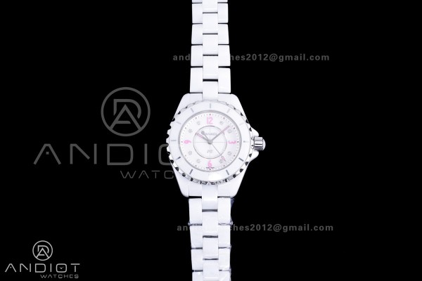 J12 33mm HTF 1:1 Best Edition White Korea Ceramic ...