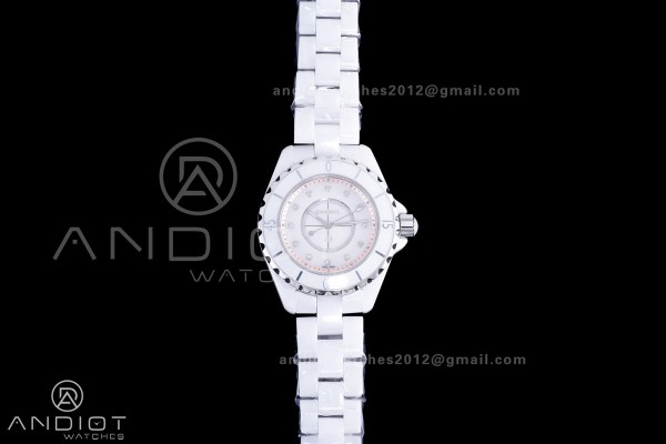 J12 33mm HTF 1:1 Best Edition White Korea Ceramic ...