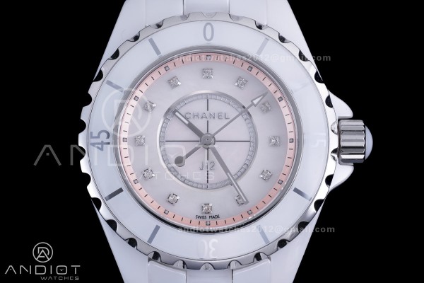 J12 33mm HTF 1:1 Best Edition White Korea Ceramic ...