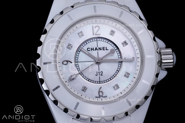 J12 33mm HTF 1:1 Best Edition White Korea Ceramic ...
