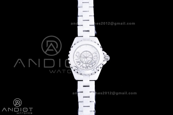 J12 33mm HTF 1:1 Best Edition White Korea Ceramic ...
