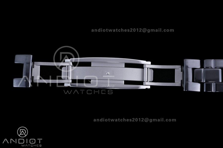 J12 33mm HTF 1:1 Best Edition Black Korea Ceramic Black Dial White Markers on Bracelet Swiss Quartz