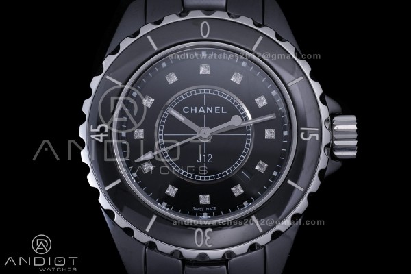 J12 33mm HTF 1:1 Best Edition Black Korea Ceramic ...