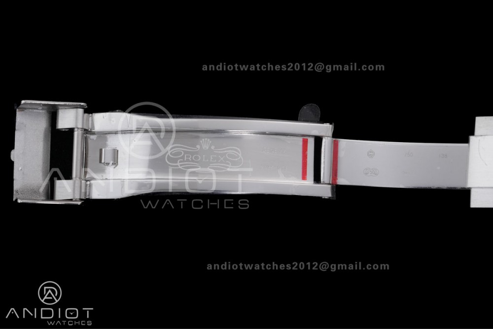 Yacht-Master 42mm 226659 SS QF 1:1 Best Edition 3D Black Ceramic Bezel on Oysterflex Strap SH3235 (Weighted)