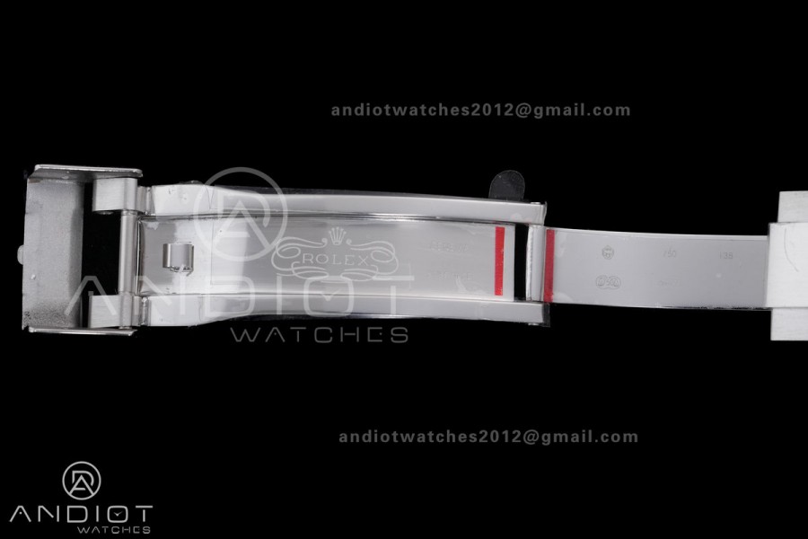 Yacht-Master 42mm 226659 SS QF 1:1 Best Edition 3D Black Ceramic Bezel on Oysterflex Strap SH3235 (Weighted)