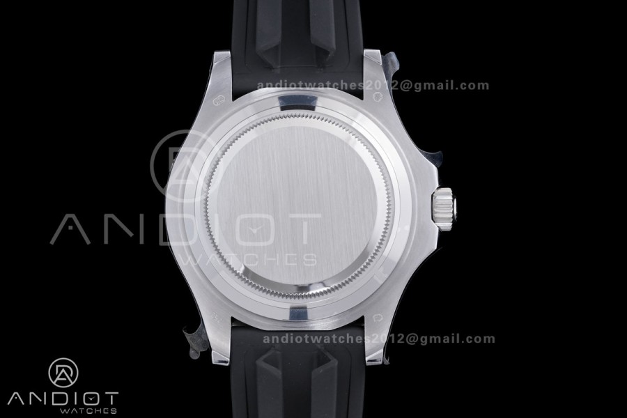 Yacht-Master 42mm 226659 SS QF 1:1 Best Edition 3D Black Ceramic Bezel on Oysterflex Strap SH3235 (Weighted)