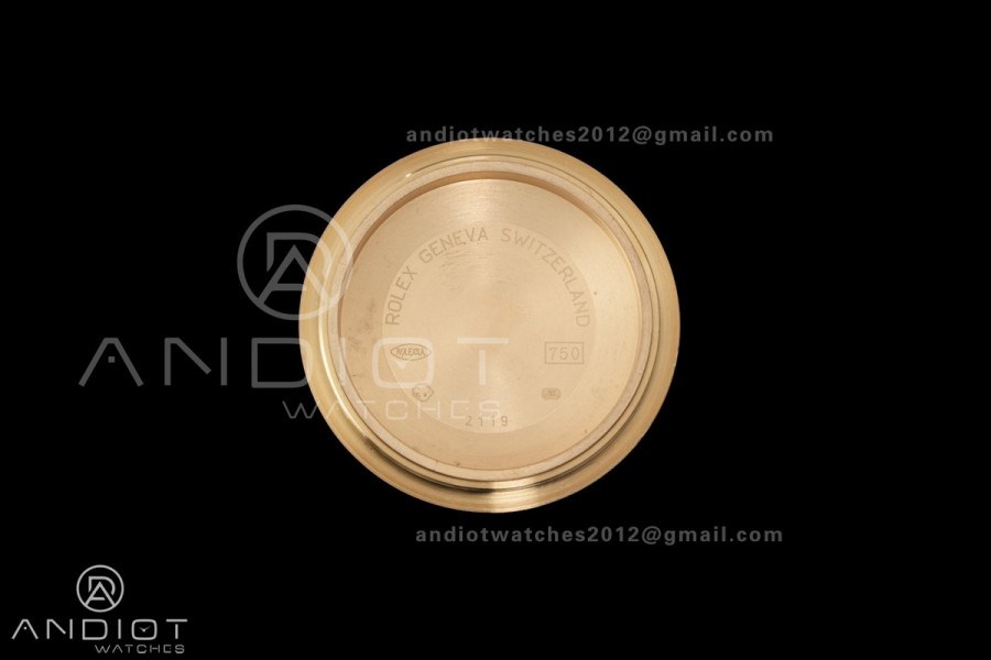 Yacht-Master 42mm 226658 YG QF 1:1 Best Edition 3D Black Ceramic Bezel on Oysterflex Strap SH3235 (Weighted)