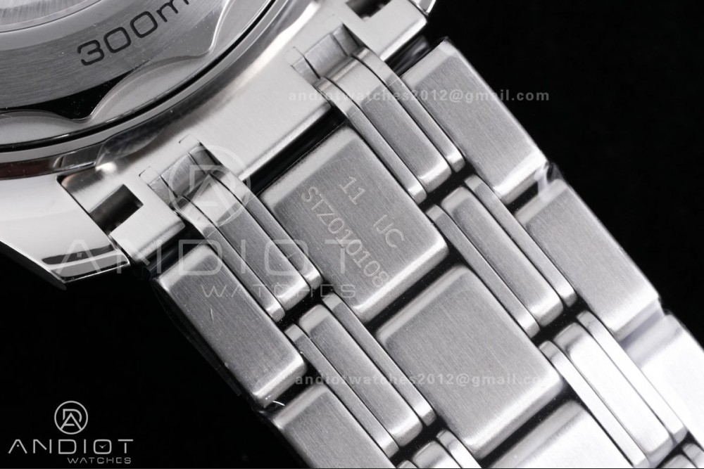 Seamaster Diver 300M Blue Ceramic Bezel V4 VSF 1:1 Best Edition Blue Dial On SS Bracelet Super Clone Asian 8800