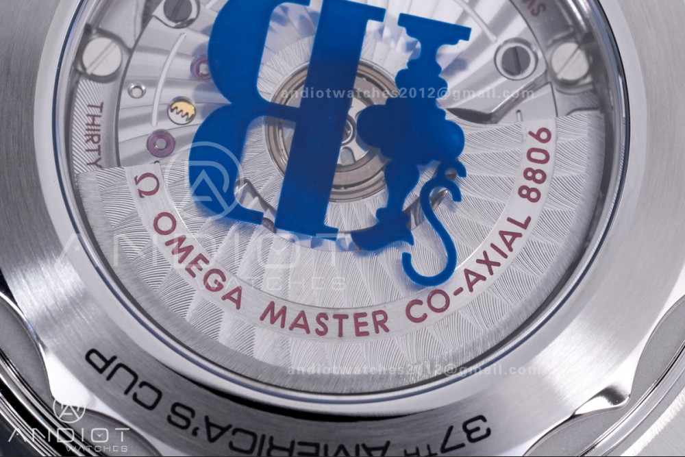 Seamaster Diver 300M America's Cup Edition V4 VSF 1:1 Best Edition White Dial On SS Bracelet Super Clone Asian 8806