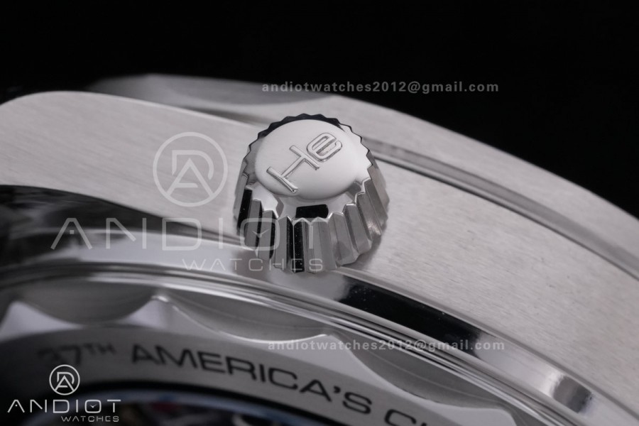 Seamaster Diver 300M America's Cup Edition V4 VSF 1:1 Best Edition White Dial On SS Bracelet Super Clone Asian 8800