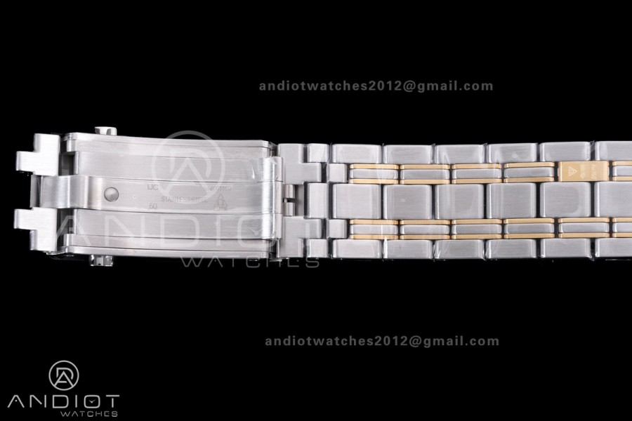 Seamaster Diver 300M SS/YG V4 VSF 1:1 Best Edition YG Bezel Black Dial on SS/YG Super Clone Asian 8800