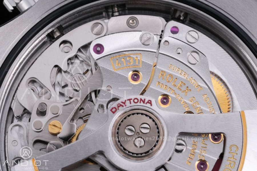 Daytona 126500 VSF 1:1 Best Edition 904L Steel White Dial on SS Bracelet DD4131