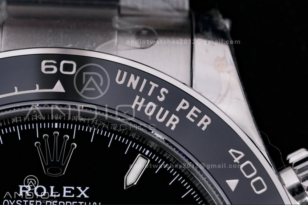 Daytona 126500 VSF 1:1 Best Edition 904L Steel Black Dial on SS Bracelet DD4131