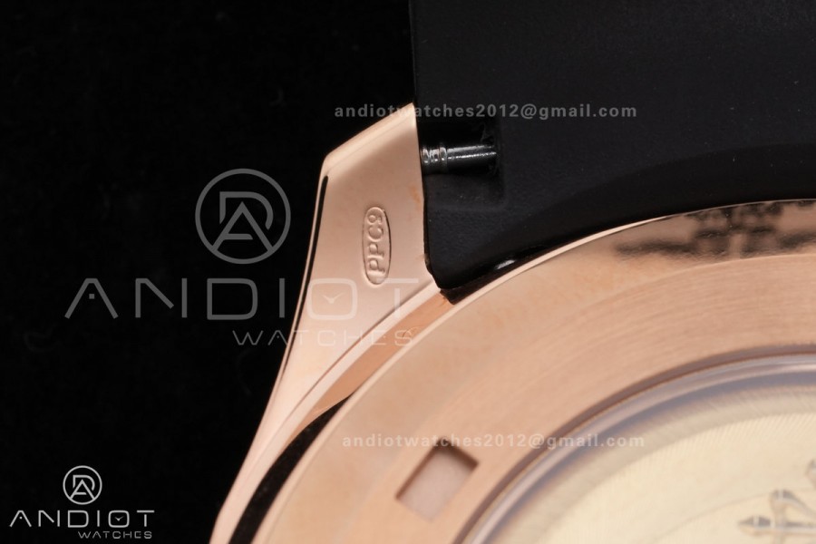 Aquanaut 5167R RG 3KF Best Edition Brown Dial on Brown Rubber Strap A330 Super Clone V3