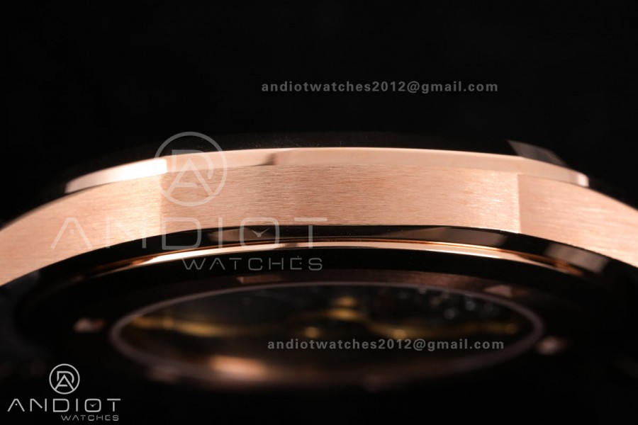 Aquanaut 5167R RG 3KF Best Edition Brown Dial on Brown Rubber Strap A330 Super Clone V3