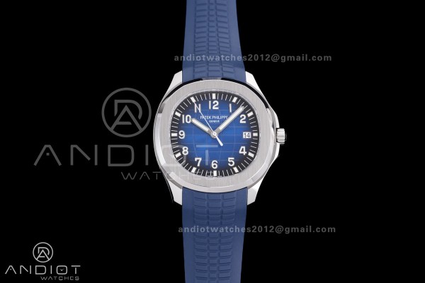 Aquanaut 5168G 42mm SS 3KF 1:1 Best Edition Blue D...