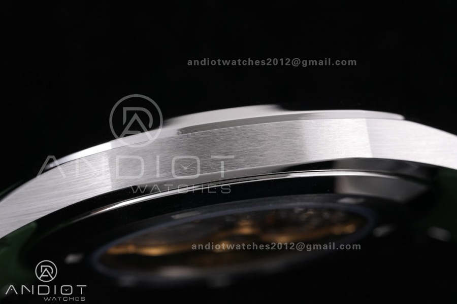 Aquanaut 5168G 42mm SS 3KF 1:1 Best Edition Blue Dial on Blue Rubber Strap A330 Super Clone V3