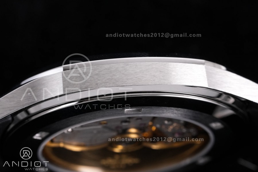 Aquanaut 5167A SS 3KF Best Edition Black Dial on Black Rubber Strap A330 Super Clone V3