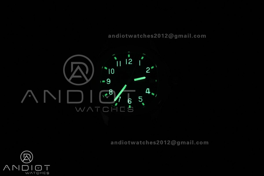 Aquanaut 5167A SS 3KF Best Edition Black Dial on Black Rubber Strap A330 Super Clone V3