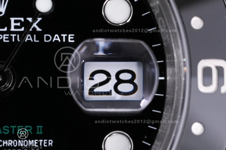 GMT-Master II 126710 GRNR Black/Gray Ceramic VSF Best Edition Bruce Wayne on Jubilee Bracelet DD3285 V3