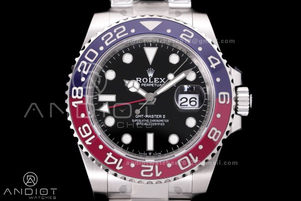 GMT-Master II 126710 BLRO Blue/Red Ceramic VSF Bes...