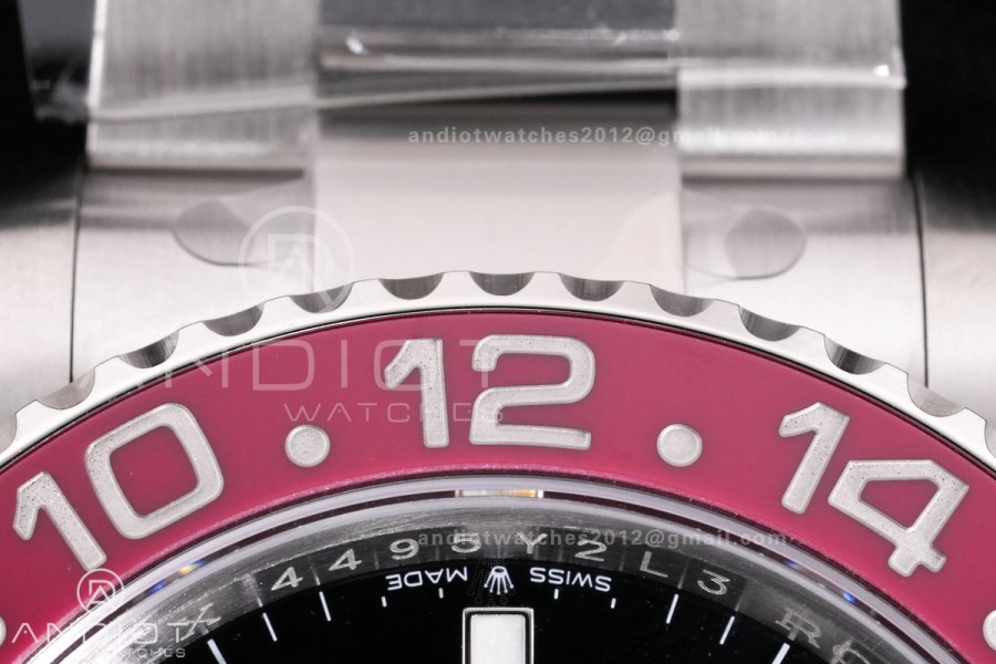 GMT-Master II 126710 BLRO Blue/Red Ceramic VSF Best Edition Pepsi on Oyster Bracelet DD3285 V3