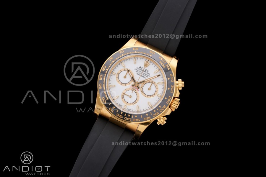 Daytona 126518 VSF 1:1 Best Edition White Dial on Oysterflex Strap DD4801