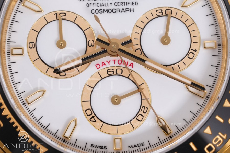 Daytona 126518 VSF 1:1 Best Edition White Dial on Oysterflex Strap DD4801