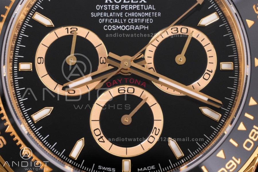 Daytona 126518 VSF 1:1 Best Edition Black Dial on Oysterflex Strap DD4801