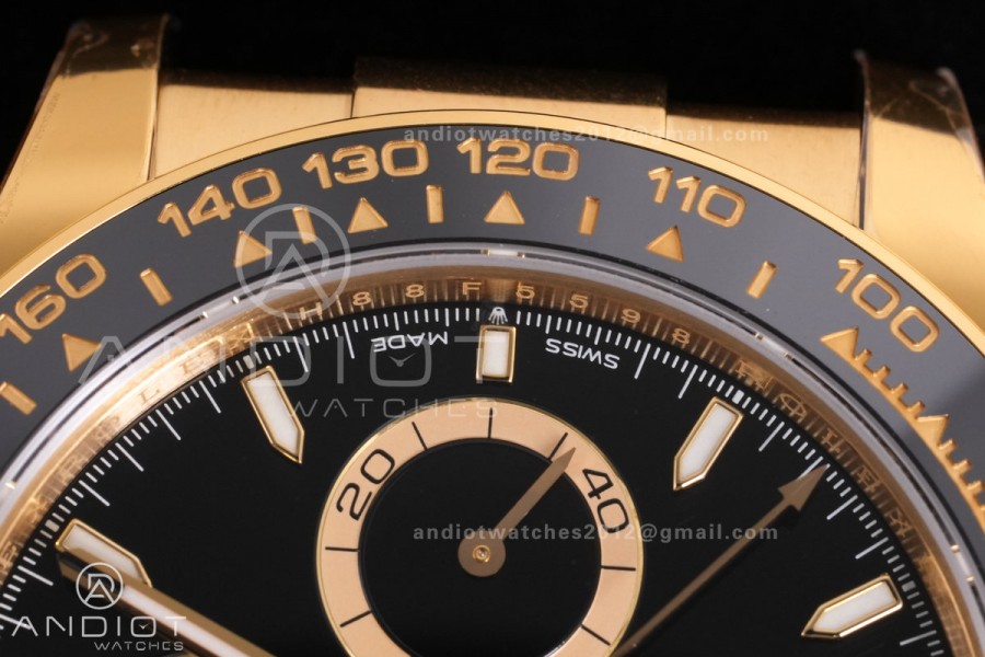 Daytona 126518 VSF 1:1 Best Edition Black Dial on Oysterflex Strap DD4801