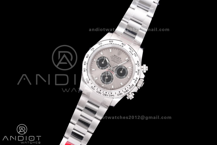 Daytona 116509 Gain Weight V3 VSF 1:1 Best Edition Gray Dial Silver Sub-dial On Oyster Bracelet DD4130