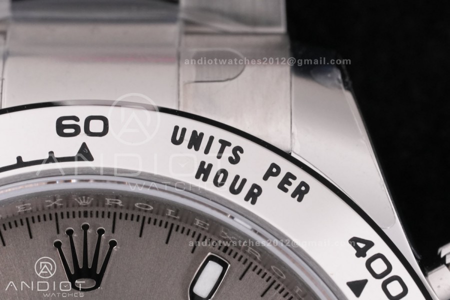Daytona 116509 Gain Weight V3 VSF 1:1 Best Edition Gray Dial Silver Sub-dial On Oyster Bracelet DD4130