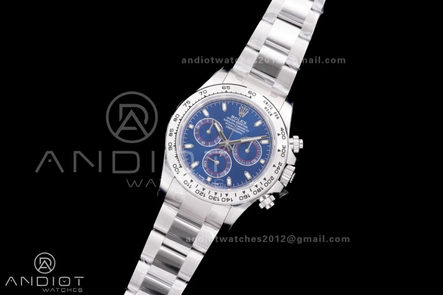 Daytona 116509 Gain Weight V3 VSF 1:1 Best Edition Blue Dial On Oyster Bracelet DD4130