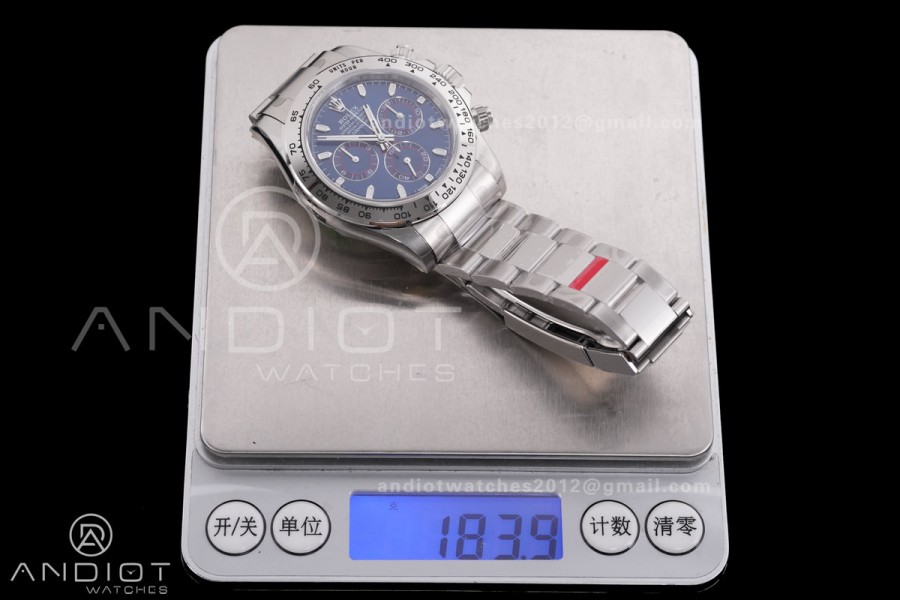 Daytona 116509 Gain Weight V3 VSF 1:1 Best Edition Blue Dial On Oyster Bracelet DD4130