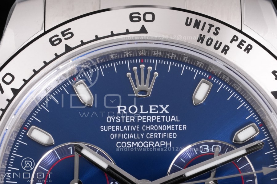 Daytona 116509 Gain Weight V3 VSF 1:1 Best Edition Blue Dial On Oyster Bracelet DD4130