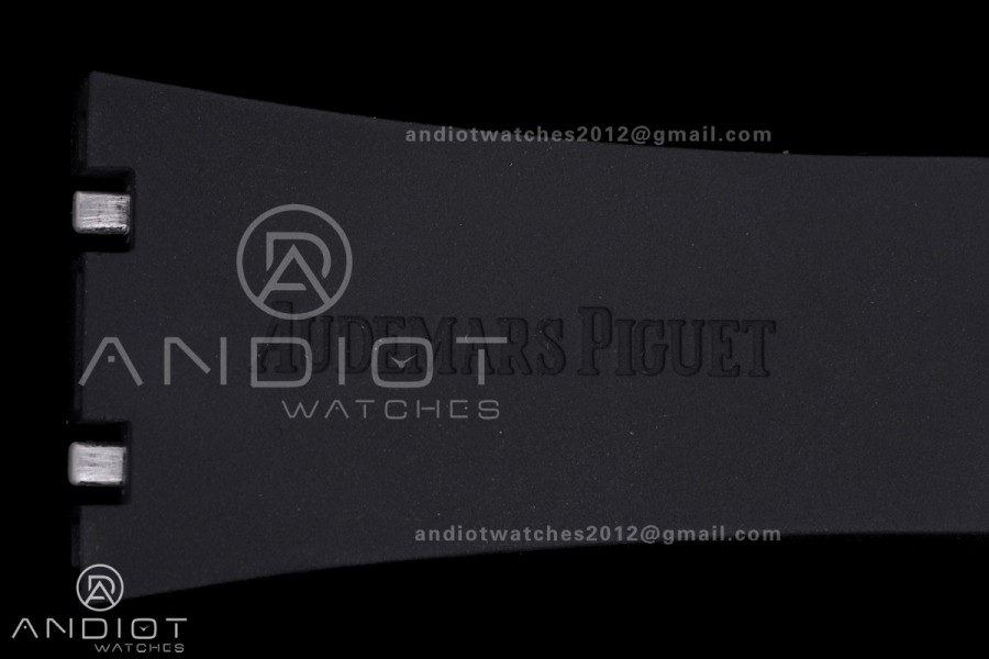 Royal Oak Offshore 43mm 26420RO RG APSF 1:1 Best Edition Black Dial On Black Rubber Strap SA4401 Super Clone