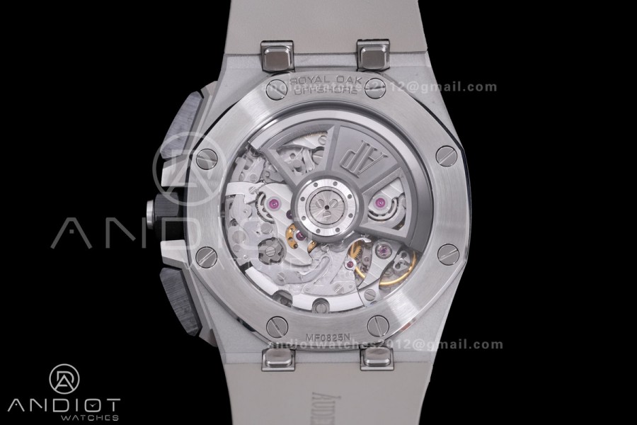 Royal Oak Offshore 43mm 26420SO OO APSF 1:1 Best Edition Brown Dial On Brown Rubber Strap SA4401 Super Clone