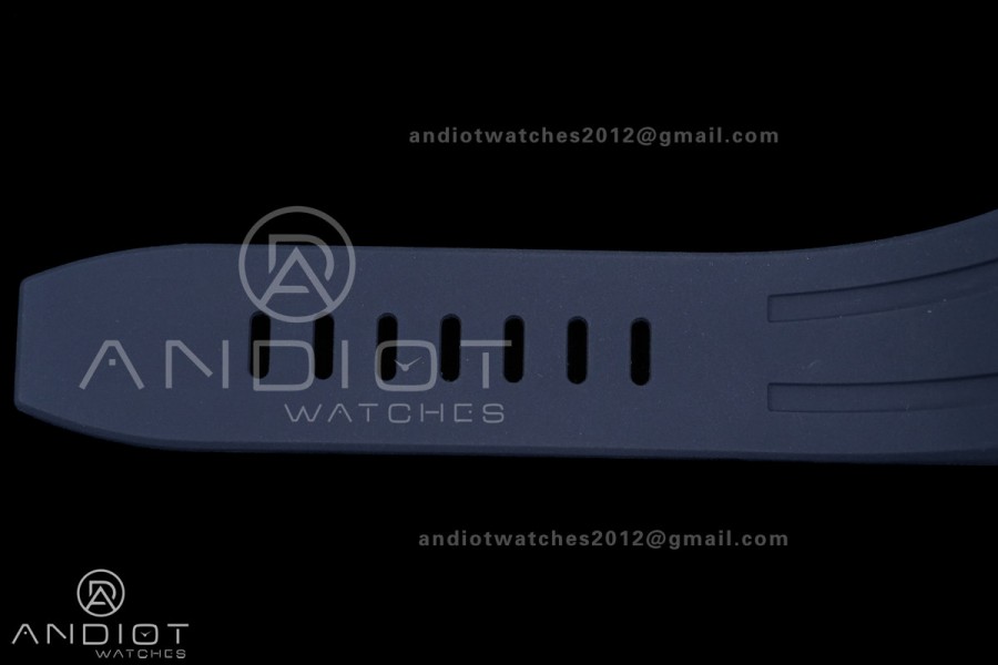 Royal Oak Offshore 43mm 26420TI SS APSF 1:1 Best Edition Blue Dial On Blue Rubber Strap SA4401