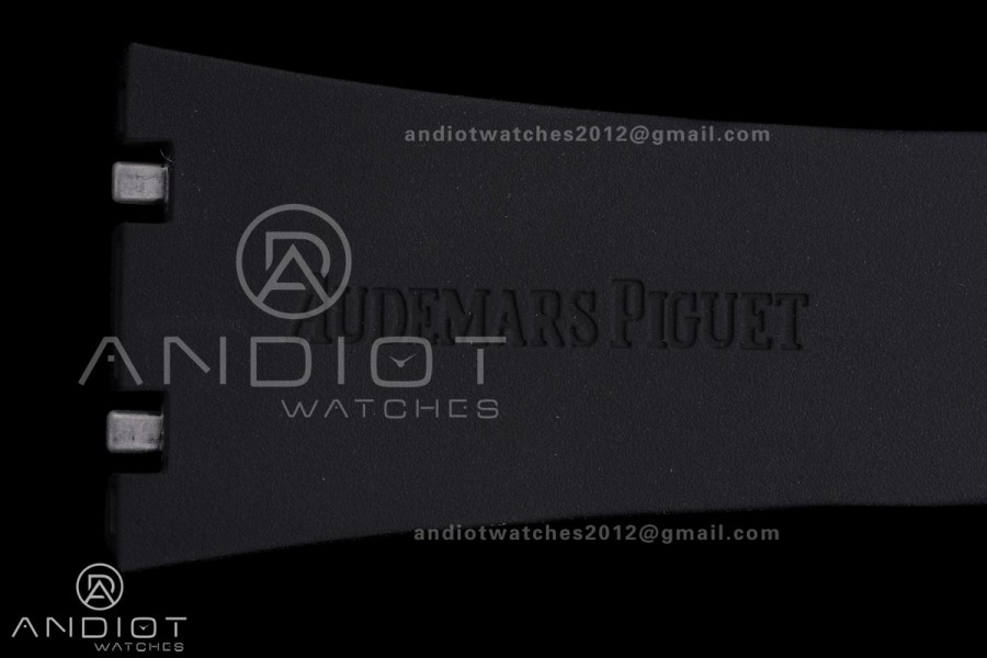 Royal Oak Offshore 43mm 26420SO SS APSF 1:1 Best Edition Black Dial On Black Rubber Strap SA4401 Super Clone