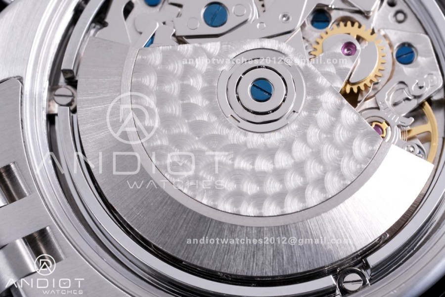 Black Bay Chrono SS BLSF 1:1 Best Edition Black/White Dial on Jubilee Strap A7750