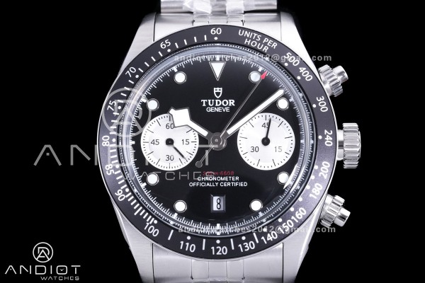 Black Bay Chrono SS BLSF 1:1 Best Edition Black/Wh...