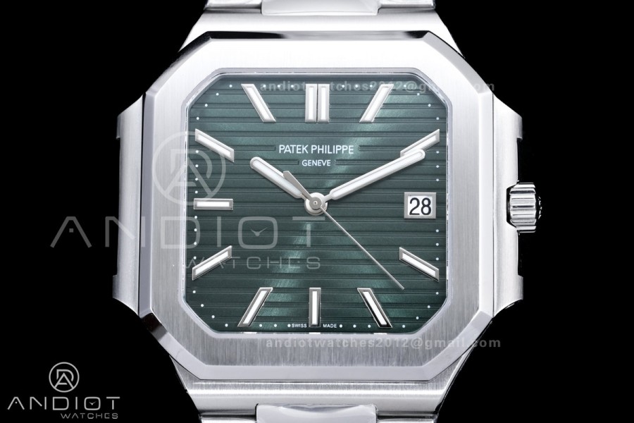 Cubitus 5821 SS PPF Best Edition Green Dial on SS Bracelet A330