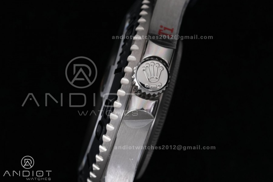 Yacht-Master 226627 Titanium QF 1:1 Best Edition Black Dial On Titanium Bracelet SH3235