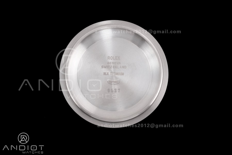 Yacht-Master 226627 Titanium QF 1:1 Best Edition Black Dial On Titanium Bracelet SH3235